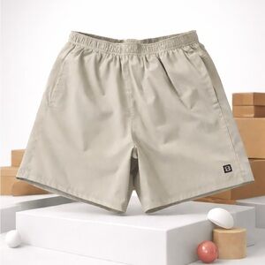 Layer 8 Men's Athletic Tan Shorts